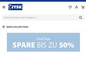 Jysk Gutscheine & Cashback im Juni 2025 Jysk Gutscheine & Cashback im Juni 2025