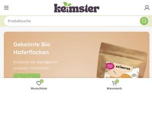 Keimster.de Gutscheine & Cashback im April 2024