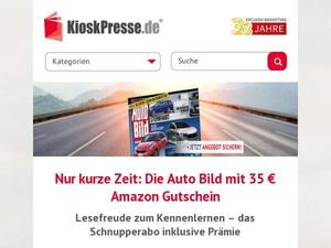 Kioskpresse.de Gutscheine & Cashback im März 2023 Kioskpresse.de Gutscheine & Cashback im März 2023