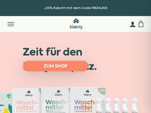 Klaeny.de Gutscheine & Cashback im Juni 2023 Klaeny.de Gutscheine & Cashback im Juni 2023