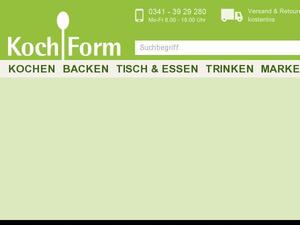 Kochform.de Gutscheine & Cashback im September 2023