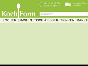 Kochform.de Gutscheine & Cashback im September 2023 Kochform.de Gutscheine & Cashback im September 2023