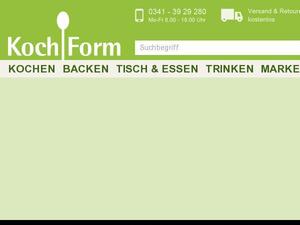 Kochform.de Gutscheine & Cashback im März 2024