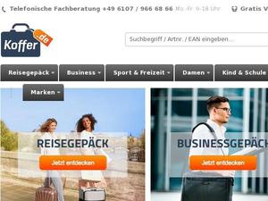 Koffer.de Gutscheine & Cashback im April 2024