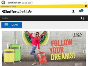 Koffer-direkt.de Gutscheine & Cashback im April 2024