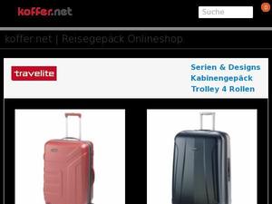 Koffer.net Gutscheine & Cashback im Dezember 2023