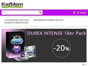 Kondomoutlet Gutscheine & Cashback im April 2025 Kondomoutlet Gutscheine & Cashback im April 2025