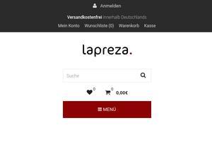 Lapreza.de Gutscheine & Cashback im April 2024