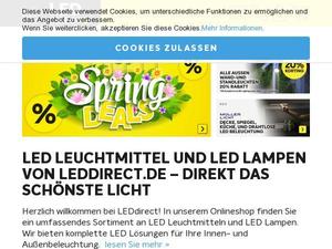 Leddirect.de Gutscheine & Cashback im Februar 2021 Leddirect.de Gutscheine & Cashback im Februar 2021