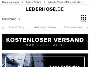 Lederhose.de Gutscheine & Cashback im Mai 2022 Lederhose.de Gutscheine & Cashback im Mai 2022