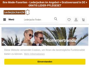 Lederjacken24.de Gutscheine & Cashback im April 2024