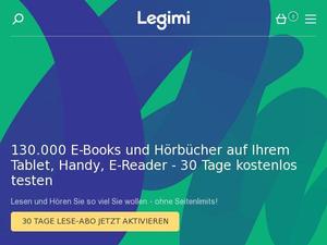 Legimi Gutscheine & Cashback im Mai 2025 Legimi Gutscheine & Cashback im Mai 2025