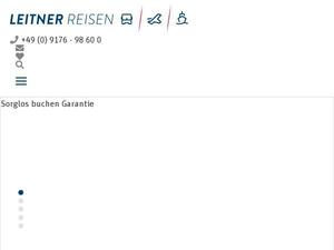 Leitner-reisen.de Gutscheine & Cashback im März 2023 Leitner-reisen.de Gutscheine & Cashback im März 2023