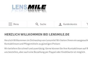 Lensmile.de Gutscheine & Cashback im Juni 2022