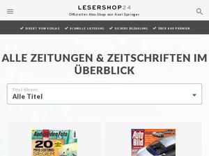 Lesershop24.de Gutscheine & Cashback im Mai 2022