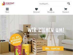 Liebesgut-tiernahrung.de Gutscheine & Cashback im April 2024