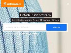 Lieferando.de Gutscheine & Cashback im April 2024