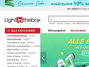 Lightinthebox.com Gutscheine & Cashback im April 2024