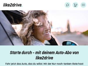 Like2drive.de Gutscheine & Cashback im Mai 2024