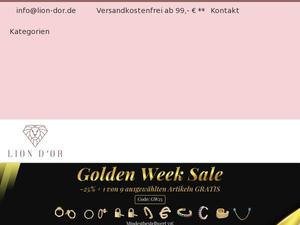 Lion-dor.de Gutscheine & Cashback im März 2023 Lion-dor.de Gutscheine & Cashback im März 2023
