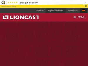Lioncast.com Gutscheine & Cashback im Juli 2022 Lioncast.com Gutscheine & Cashback im Juli 2022