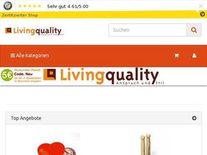 Living-quality.de Gutscheine & Cashback im März 2023 Living-quality.de Gutscheine & Cashback im März 2023