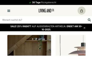 Livingandcompany Gutscheine & Cashback im November 2025