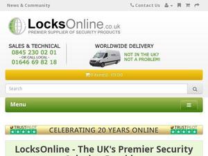Locksonline.co.uk voucher and cashback in May 2022