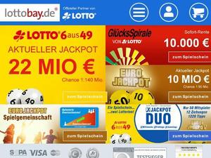 Lottobay.de Gutscheine & Cashback im Juli 2022