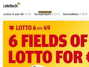 Lottostar24.com Gutscheine & Cashback im April 2021 Lottostar24.com Gutscheine & Cashback im April 2021