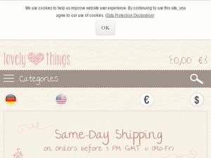 Lovely-things.com Gutscheine & Cashback im Mai 2022 Lovely-things.com Gutscheine & Cashback im Mai 2022