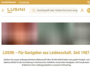 Lusini.com Gutscheine & Cashback im April 2024