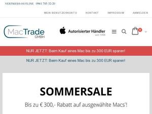 Mactrade.de Gutscheine & Cashback im April 2024