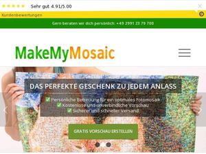 Makemymosaic.de Gutscheine & Cashback im Mai 2022
