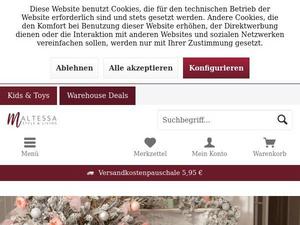 Maltessa-living.de Gutscheine & Cashback im Mai 2022 Maltessa-living.de Gutscheine & Cashback im Mai 2022