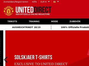 Manutd.com Gutscheine & Cashback im März 2024