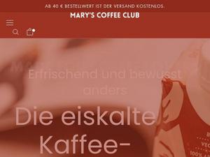 Maryscoffeeclub.com Gutscheine & Cashback im Juli 2022
