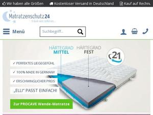 Matratzenschutz24.net Gutscheine & Cashback im Mai 2022
