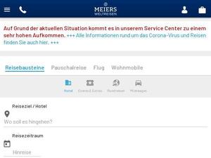 Meiers-weltreisen.de Gutscheine & Cashback im April 2024