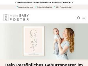 Meinbabyposter.de Gutscheine & Cashback im Oktober 2023