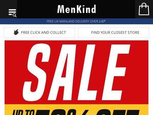 Menkind.co.uk voucher and cashback in August 2022