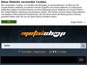 Metalshop.de Gutscheine & Cashback im Mai 2022