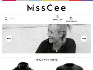 Miss-cee.shop Gutscheine & Cashback im Dezember 2021 Miss-cee.shop Gutscheine & Cashback im Dezember 2021
