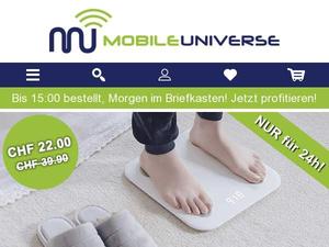 Mobile-universe.ch Gutscheine & Cashback im Mai 2022