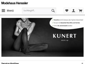 Modehaus-henssler.de Gutscheine & Cashback im April 2024