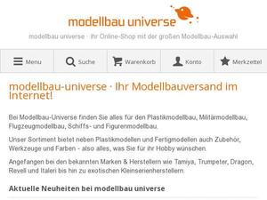 Modellbau-universe.de Gutscheine & Cashback im November 2023