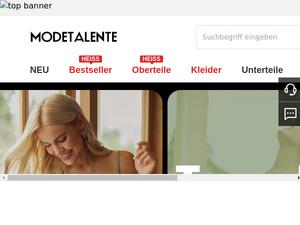 Modetalente.com Gutscheine & Cashback im April 2024