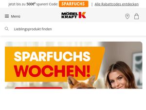 Moebel-kraft.de Gutscheine & Cashback im März 2024