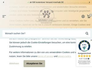 Monkeycat Gutscheine & Cashback im April 2025 Monkeycat Gutscheine & Cashback im April 2025