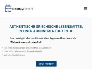 Monthlyflavors.com Gutscheine & Cashback im Juni 2023